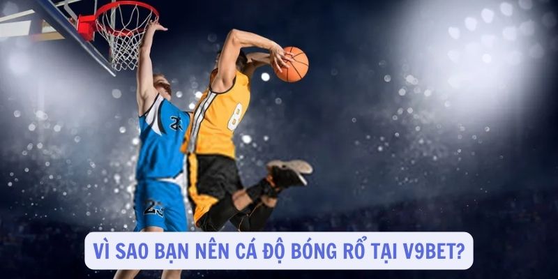 Vì sao bạn nên cá độ bóng rổ tại V9Bet?