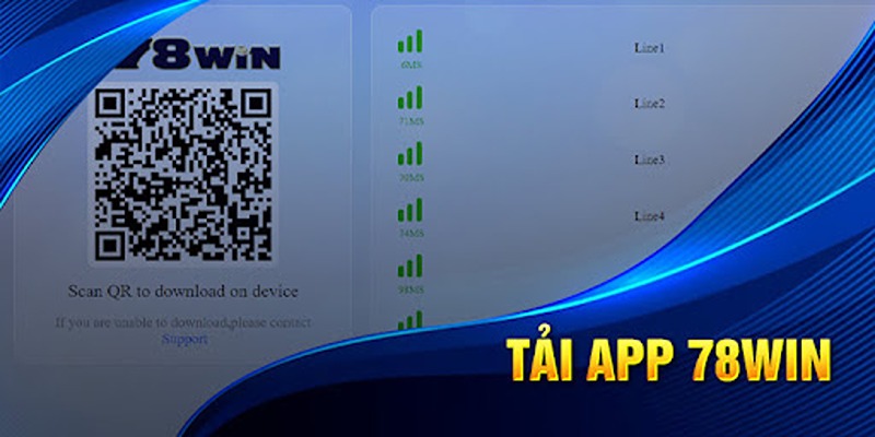 Hướng dẫn người chơi tải app 78win